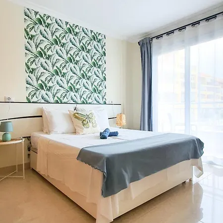 公寓 Ocean View & Sunset Palm-mar, Pool, Parking